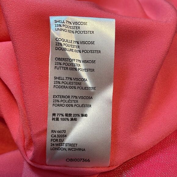 Free People Mara Metallic Puff Sleeve Mini Dress Pink XS - Picture 8 of 11
